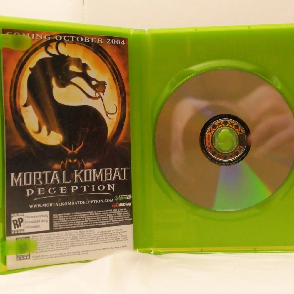 Psi-Ops The Mindgate Conspiracy Original Xbox CIB Manual‎ Case